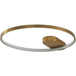 Kosilum Plafón acero, aluminio y silicona 3,8 cm