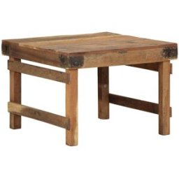 Prolenta Premium Mesa de centro café marrón 60 x 55 x 40 cm