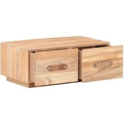 Prolenta Premium Mesa de centro caoba marrón 90 x 50 x 35 cm