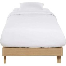 Maisons du Monde Cama infantil extensible de chapa de roble de 90x200 a 180x200 cm