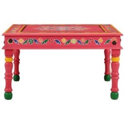 Prolenta Premium Mesa de centro rosa 54 x 54 x 30 cm