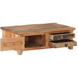 Prolenta Premium Mesa de centro marrón 90 x 50 x 31 cm