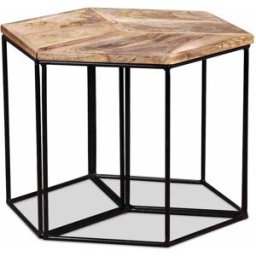 Prolenta Premium Mesa de centro marrón 56 x 48 x 40 cm