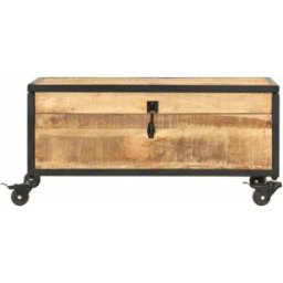 Prolenta Premium Mesa de centro marrón 70 x 50 x 33 cm