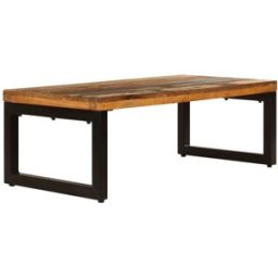 Prolenta Premium Mesa de centro marrón 100 x 50 x 35 cm