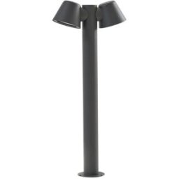Lindby Lámpara para exterior de aluminio gris
