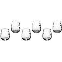 Björn Vasos para refrescos ø6,5cm - 6 piezas - transparente