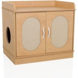 hjh LIVING Casa para gatos mdf, laminado haya