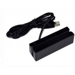 Premier BM-90 lector de tarjeta magnética USB Negro