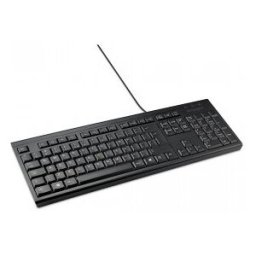 Kensington Teclado de tamaño completo con cable KB100 EQ Español - Negro