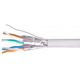 Equip CAT6 U/UTP 100M CCA LSOH CABLE, 100 m, Cat6, U/UTP (UTP), Gris, Oro, 10/100/1000Base-T(X)