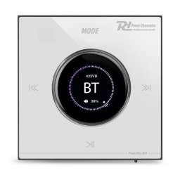 Amplificador Estéreo Power Dynamics Powerline B50W 25W RMS BT Empotrable Pantalla LCD Mando