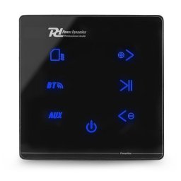 Amplificador Empotrable Power Dynamics PL-A100B 40W RMS BT 5.0 USB Pantalla Táctil Mando