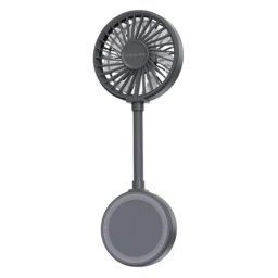 Mini Ventilador USAMS LU02FS01 3,5W 3 Velocidades Magnético Recargable con Soporte