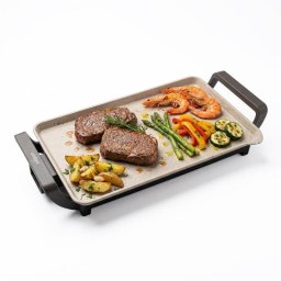 Grill eléctrico Nilson Life 2550W placas cerámicas apertura 180° gran superficie
