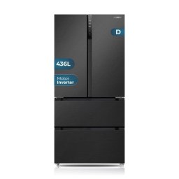 Frigorífico Cuatro Puertas Hyundai HFR18383NDDD00 No Frost 183cm 436L E Dark Inox