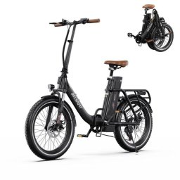 Bicicleta Eléctrica Plegable OneSport OT16 Pro 250 W 40 Nm 48 V 17 Ah 60 km 20