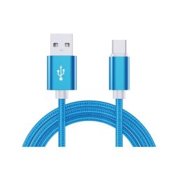 Cable de carga Innova USB C USB-A a USB-C 1,5 A 1 m Azul