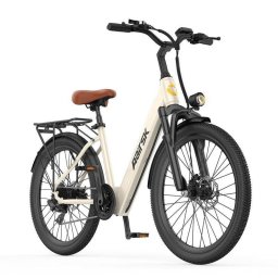 Bicicleta Eléctrica Aairsk Su7 250 W 36 V 24" 7 Velocidades