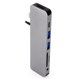 HyperDrive Solo Gray Hub USB-C Multipuerto