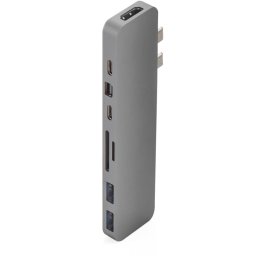 HyperDrive Pro Hub USB-C Multipuerto Gris
