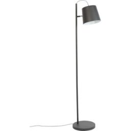 Zuiver Lámpara de pie de metal negro