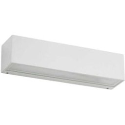 Lucande Lámpara de pared led exterior de aluminio blanco