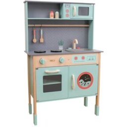 Owl & Fox Cocina infantil de interior madera azul fsc®