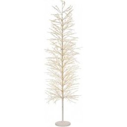 Bizzotto Árbol de navidad 300 cm, 3600 micro-led, ø 106 cm, blanco