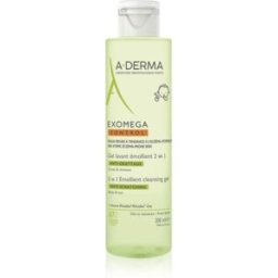 Exomega Control 2 In 1 Emollient Cleansing Gel Gel De Ducha Para Pieles Secas Y Atópicas 200 Ml
