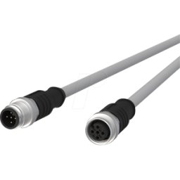 METZ CONNECT MC 142MJA12100 - Cable de sensor, M12, 5 polos, ac > KU, 10 m
