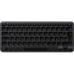 SATECHI ST-KEX1C-DE - Teclado inalámbrico, Bluetooth/inalámbrico, negro, DE