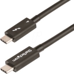 STARTECH.COM ST TBLT4MM1M - Cable USB 4.0 conector C > conector C 1 m