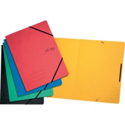 VON LEITZ VONL 30111099 - Carpeta de esquina, A4, clasificada, 5 piezas