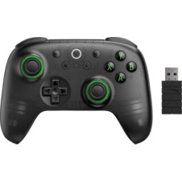 8BIT ULT C 2.4 B - 8Bitdo Ultimate 2C Controlador Inalámbrico, negro transparente