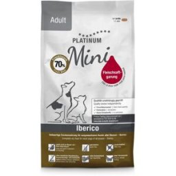 Platinum Natural Adult Iberico & Greens Mini para Perros 900 gr