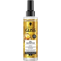 Schwarzkopf Mass Market Gliss Oil Nutritive acondicionador spray 200 ml