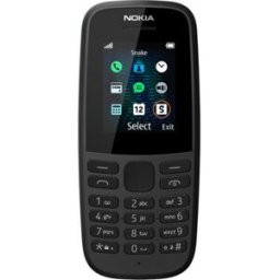 Nokia Teléfono Móvil 105 (2019) 2G 1.8" Dual SIM Negro