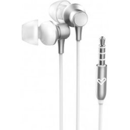 Energy Sistem Metallized Plata, Blanco