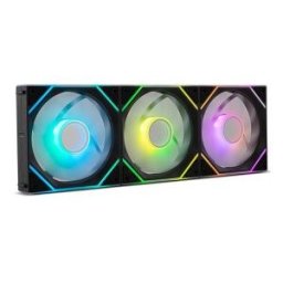 Nox Hummer Pro Link - 12 cm - ARGB - Sin Cables - Kit 3 - Negro