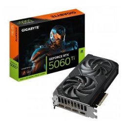 Gigabyte GeForce RTX 5060 Ti WINDFORCE OC 8G Tarjeta Gráfica – 8 GB GDDR7, 128 bits, PCI-E 5.0, 2587