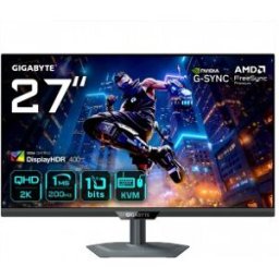 Gigabyte M27Q2 QD Monitor Gaming 27” QHD - 2560 x 1440 - 27" Quad HD - LED - Negro - 200Hz