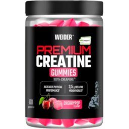 Weider weider premium pure creatina cereza gummies 60 uds