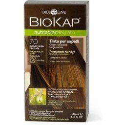 Biokap Nutricolor Delicato Tinte Capilar 7.0 Rubio Medio Natural