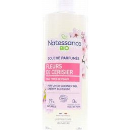 Natessance Gel de Ducha Perfumado Flores de Cerezo Bio 500 ml