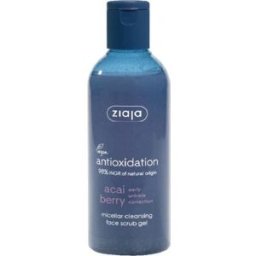 Ziaja Acai Gel Exfoliante Limpiador Micelar Facial 200 ml