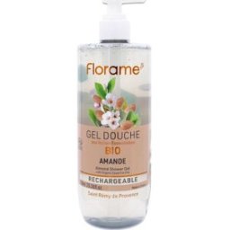 FLORAME Gel de Ducha Bio Almendra Recargable Bio 750 ml