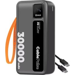 Power Bank Obal:Me 30000 mAh Power Delivery USB-C Lightning integrado
