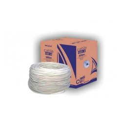Cable de Red Phasak Gris 305 m Cat6 U/UTP