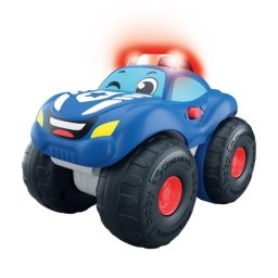 Coche de policía de juguete Clementoni Roger con luz y sonido